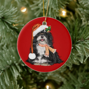 Havanese Deckruden Dog Christmas Ornament