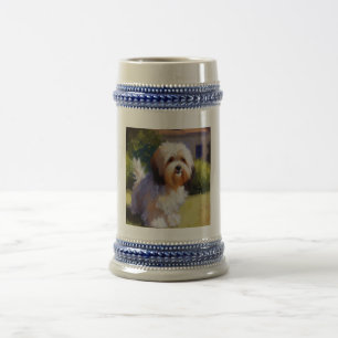 Havanese Dog Beer Stein