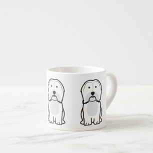 Havanese Dog Cartoon Espresso Cup
