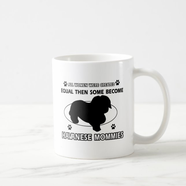 Havanese Dog designs Coffee Mug (Right)