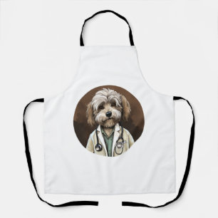 Havanese Dog Doctor Apron