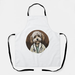 Havanese Dog Doctor   Apron