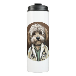 Havanese Dog Doctor   Thermal Tumbler