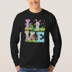 Havanese Dog Easter Egg Hunt Funny Love Havanese E T-Shirt