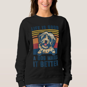 Havanese Dog Havanese Dog Dad Mom Men Women Sweatshirt