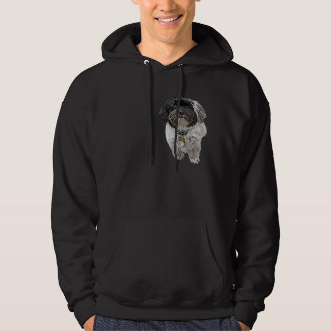 Havanese Dog Hoodie (Front)