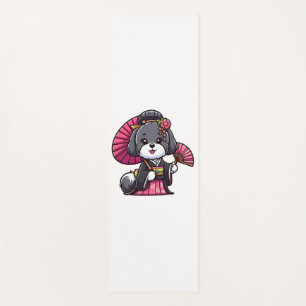 Havanese Dog Kimono Yoga Mat