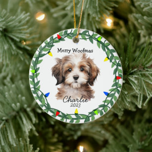 Havanese best sale christmas ornament