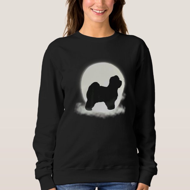 Havanese Dog Retro  15 Sweatshirt (Front)