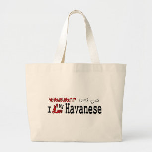 Havanese Gifts Large Tote Bag