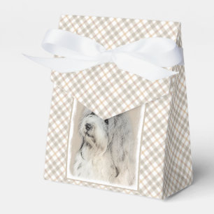 Havanese (Gold Sable) Painting - Original Dog Art Favor Box