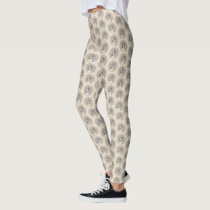 Havanese (Gold Sable) Painting - Original Dog Art Leggings