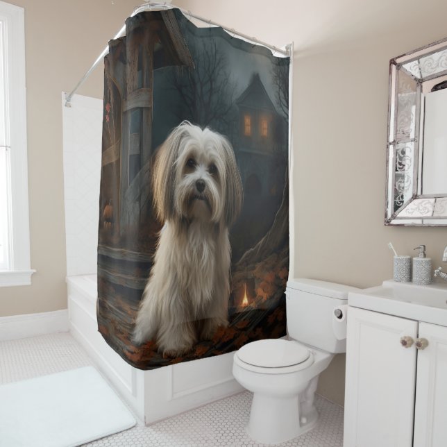 Havanese Halloween Scary (In Situ)