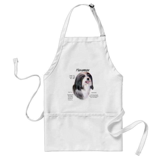 Havanese History Design Standard Apron (Front)