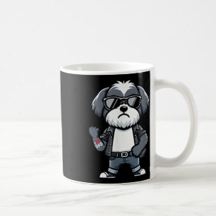 Havanese I Love Dad Funny Dog Tattoo Coffee Mug