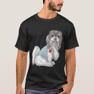 Havanese I Love Mom Tattoo Dog Funny Mother's Day T-Shirt