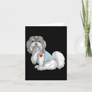 Havanese I Love Mom Tattoo Dog Shirt Funny Mothers Card