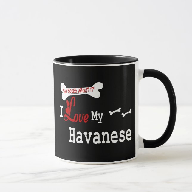 Havanese (I Love) Mug (Right)