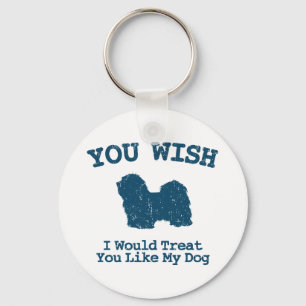 Havanese Keychain