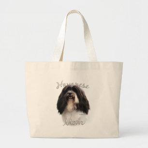 Havanese Mom 2 Large Tote Bag
