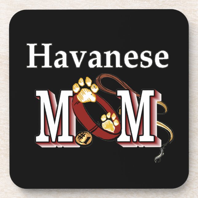 Havanese Mom Coaster (Front)