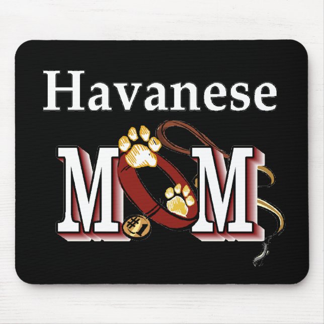 Havanese MOM Gifts Mouse Pad (Front)