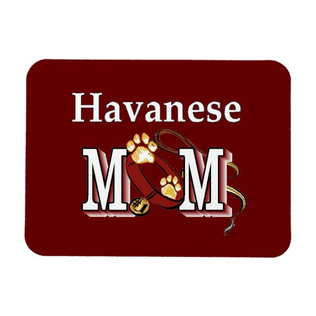 Havanese Mom Magnet (Horizontal)
