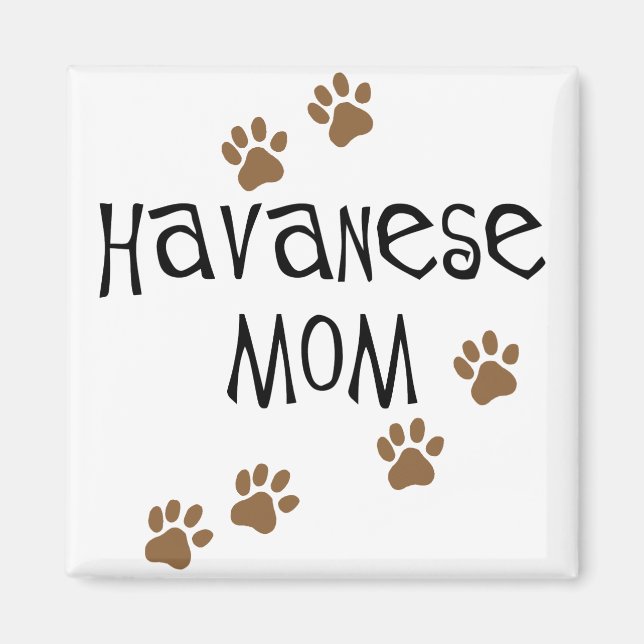 Havanese Mom Magnet (Front)
