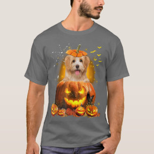 Havanese PumpkinFunny Cute Dog Lover Halloween T-Shirt