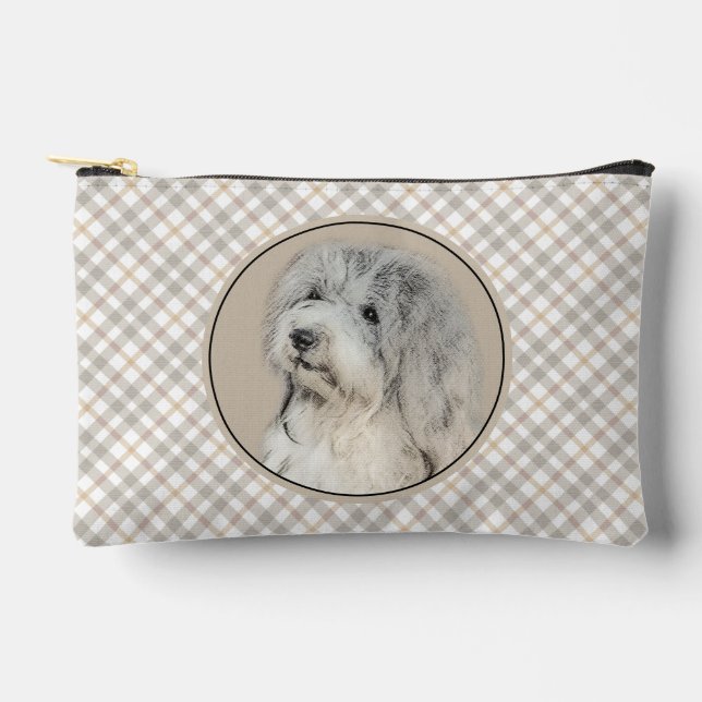 Havanese Puppy, havanese, Cuban Bichon, Bichon Hav Accessory Pouch (Front)