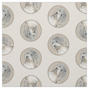 Havanese Puppy, havanese, Cuban Bichon, Bichon Hav Fabric