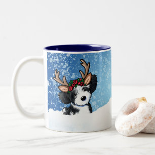Havanese Reindeer Christmas Mug