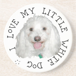 Havanese Sandstone Drink Coaster