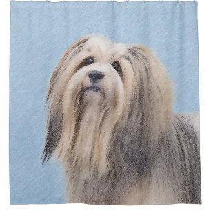 Havanese (Silver) Painting - Cute Original Dog Art
