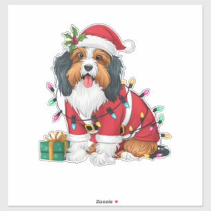 Havanese Xmas Lighting Santa Havanese Dog Christma