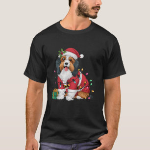 Havanese Xmas Lighting Santa Havanese Dog Christma T-Shirt