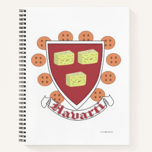 Havarti College Cheese University Humour Motto Notebook