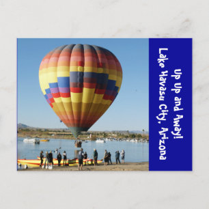 Havasu Balloon Ride Postcard