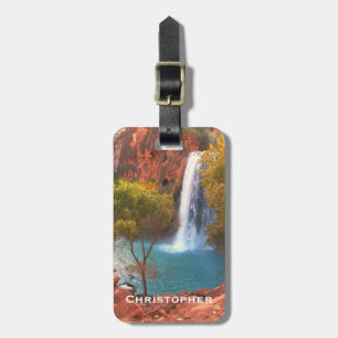 Havasu Falls Waterfall Southwest Bag Luggage Tag