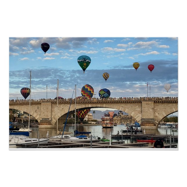 Havasu Hot Air Balloon Festival 2026 Poster (Front)