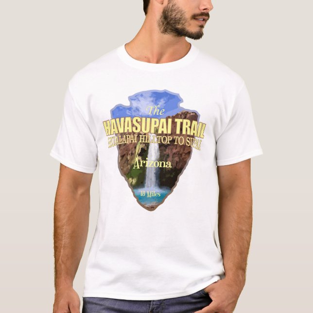 Havasupai Trail (arrowhead) T-Shirt (Front)