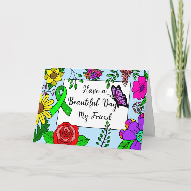 Have a Beautiful Day, Wishing you Healing, Love  Card (Front)