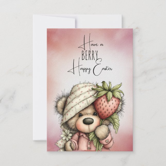Have a BERRY Happy Easter  Card (Front)