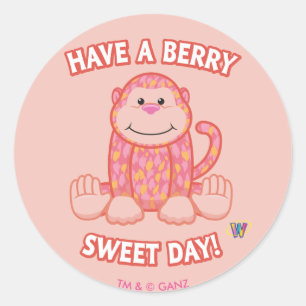 Have A Berry Sweet Day Classic Round Sticker