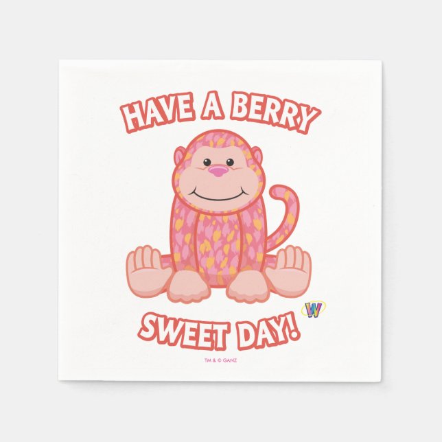 Have A Berry Sweet Day Napkin (Front)