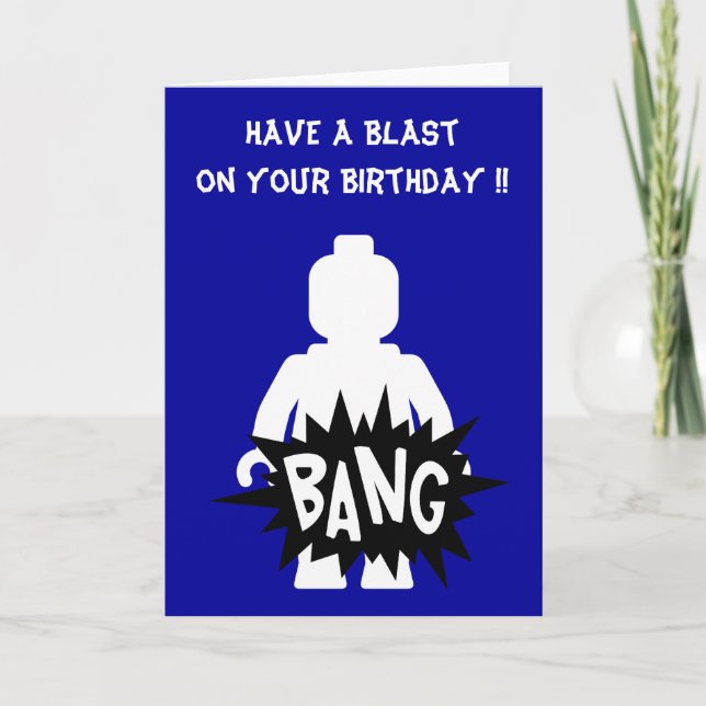 Have a Blast on Your Birthday Card (Front)