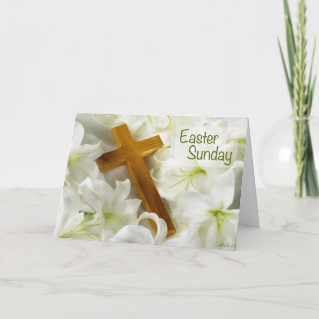 HAVE A "BLESSED" AND "HAPPY" EASTER CARD (Front)