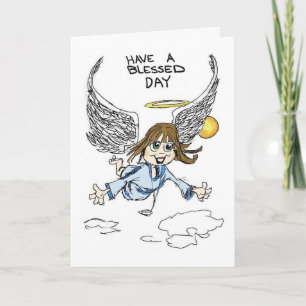 Have A Blessed Day! Friendship Card
