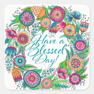 Have a Blessed Day Sticker