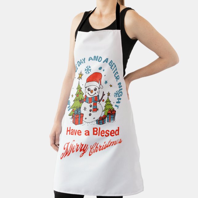 Have a Blessed Merry Christmas & a Happy New Year Apron (Insitu)